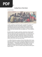 Sending Them To Their Death