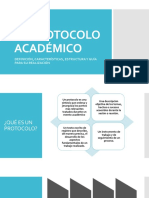 El Protocolo Académico