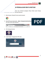 Tutorial Pengajuan Biaya Mutasi