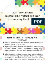 Teori-Teori Belajar 2 PDF