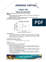 Tarea - VIII - Excedente, Subsidios e Impuestos