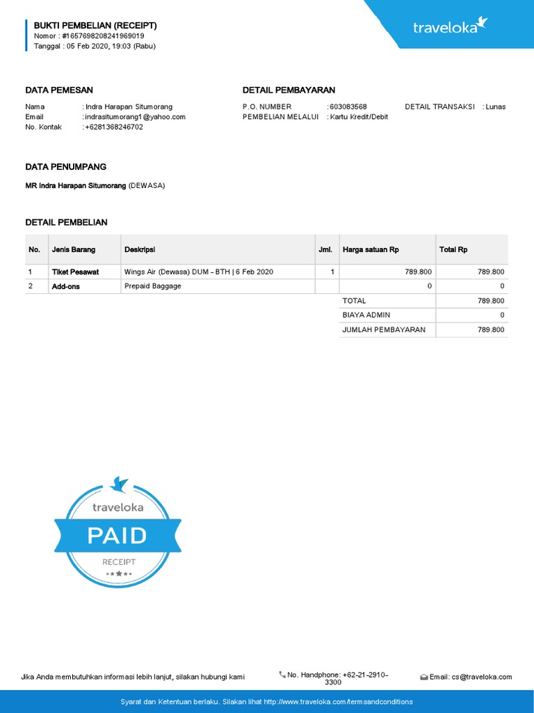 Receipt 1 | PDF