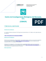 Centro de Investigaciones Biolgicas Del Noroeste S.C PDF