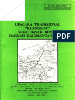 Upacara Tradisional Kuangkay Suku Dayak Benua Daerah Kalimantan Timur PDF