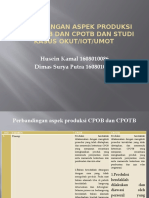 Perbandingan Aspek Produksi Pada Cpob Dan Cpotb Dan