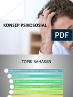 Konsep Psikososial