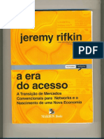 A Era Do Acesso Jeremy Rifkin