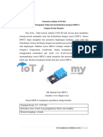 Tutorial Arduino UNO R3 Proyek Mengukur Suhu &amp Kelembaban Dengan DHT11 Output Serial Monitor