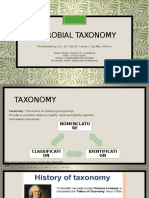 Microbial Taxonomy Sonia