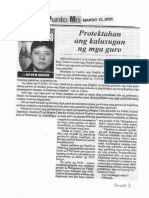 Pang-Masa, Mar. 12, 2020, Protektahan Ang Kalusugan NG Mga Guro PDF