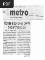 Philippine Star, Mar. 12, 2020, House approves OFW department bill.pdf