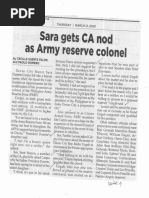 Philippine Star, Mar. 12, 2020, Sara gets CA nod as Army reserve colonel.pdf