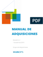 UNOPS Procurement Manual 2019 - ES PDF