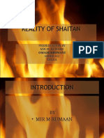 Reality of Shaitan