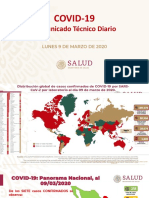 COVID-19 - Comunicado Tecnico Diario 2020.03.09