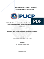 Lazo Laura Roy Optimización Sistema Sostenimiento PDF