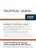 Proposal Usaha