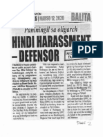 Saksi Ngayon, Mar. 12, 2020, Paniningil sa oligarch Hindi harassment - Defensor.pdf