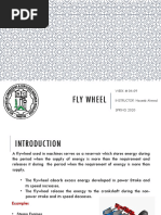 Design of Fly Wheel (Lecture-05)