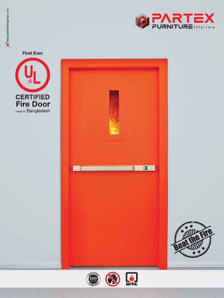Partex Furniture Fire Door Brochure PDF