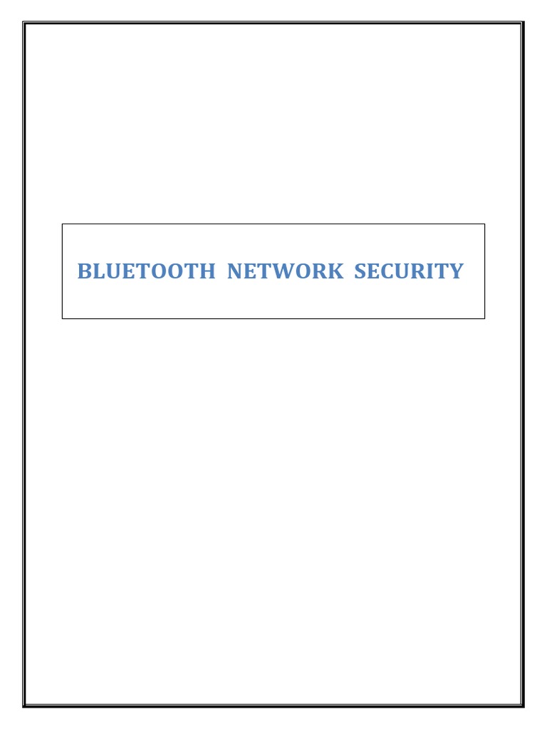 Bluetooth Security and Pentesting Tools | PDF | Bluetooth | Wireless
