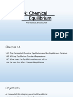 C14 Chemical Equilibrium