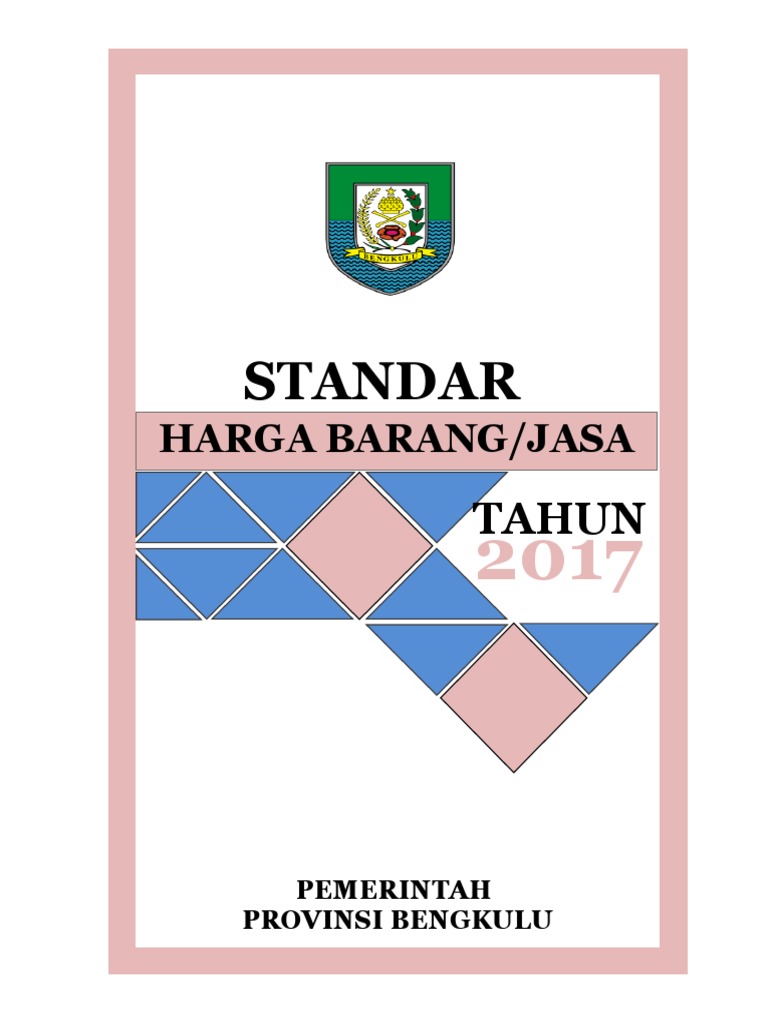 3795 - HARGA SATUAN TA 2017 Provinsi Bengkulu | PDF