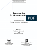 Karwowski, Waldemar - Salvendy, Gavriel - Ergonomics in Manufacturing - Raising Productivity Through Workplace Improvement (1998, Society of Manufacturing Engineers (SME) )