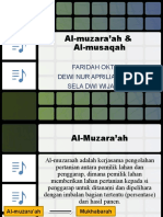 Perbankan Syariah Al-Muzaraah and Al-Mus