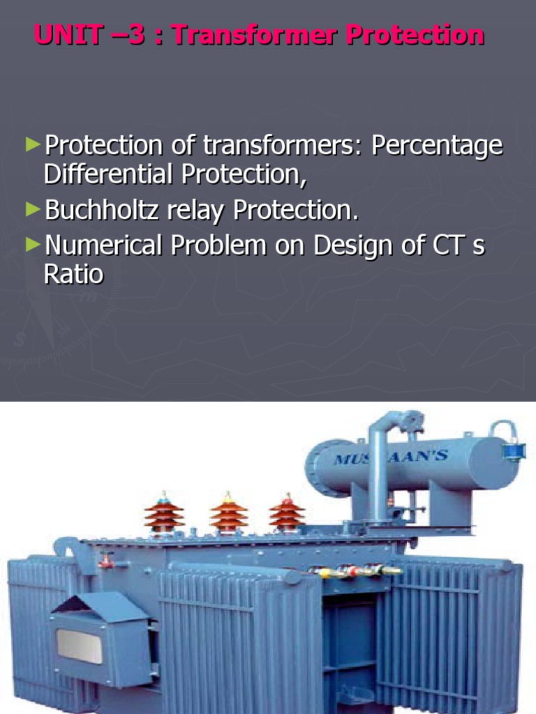 Unit 5 Trasformer | PDF | Transformer | Relay