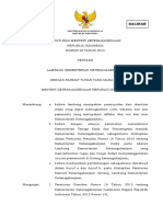 Peraturan Menteri Ketenagakerjaan Republik Indonesia Nomor 20 Tahun 2015 Tentang Lambang Kementerian Ketenagakerjaan Dengan Rahmat Tuhan Yang Maha Esa PDF