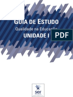 Guia de Estudos Da Unidade 1 - Qualidade Na Educação