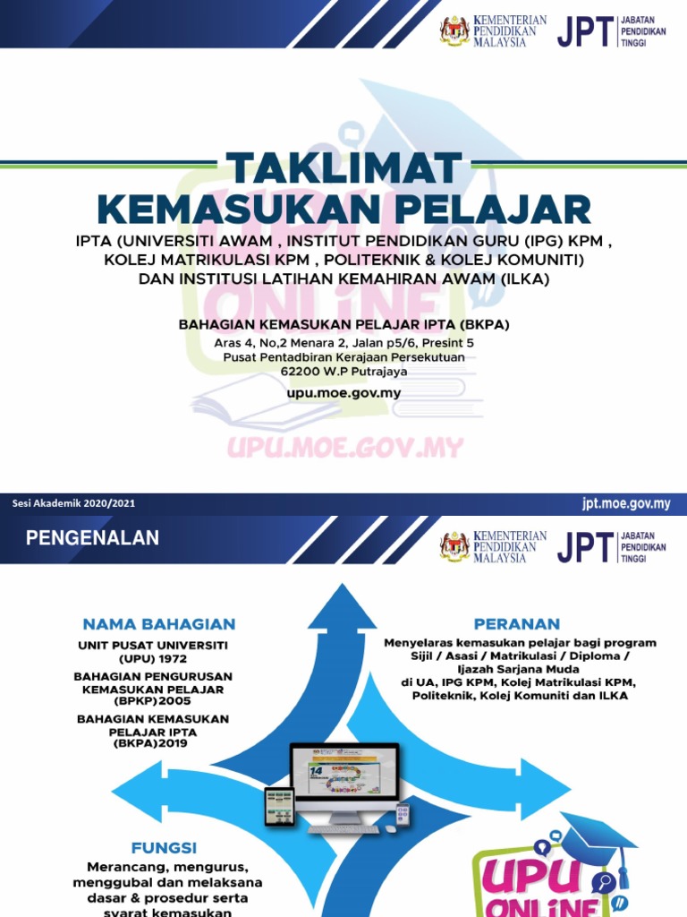 Slide Taklimat Kemasukan Pelajar 28 Feb 2020 Pdf