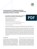 Characterization of Carbapenem-Resistant