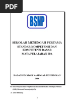 SK dan KD IPA