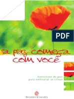 A Paz Comeca Com Voce o Primeiro Capitulo PDF