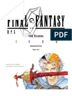 Final Fantasy RPG 4th Edition - Remastered 17-01-2020