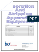 Absorption and Stripping Equipment Manual F