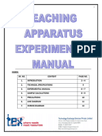 Leaching Apparatus Experimental Manual