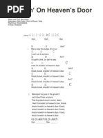 Intro Knocking On Heavens Doors Tokyo Tab