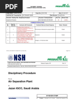 Disciplinary Procedure