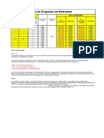 Tabela de Ocupação em Eletroduto