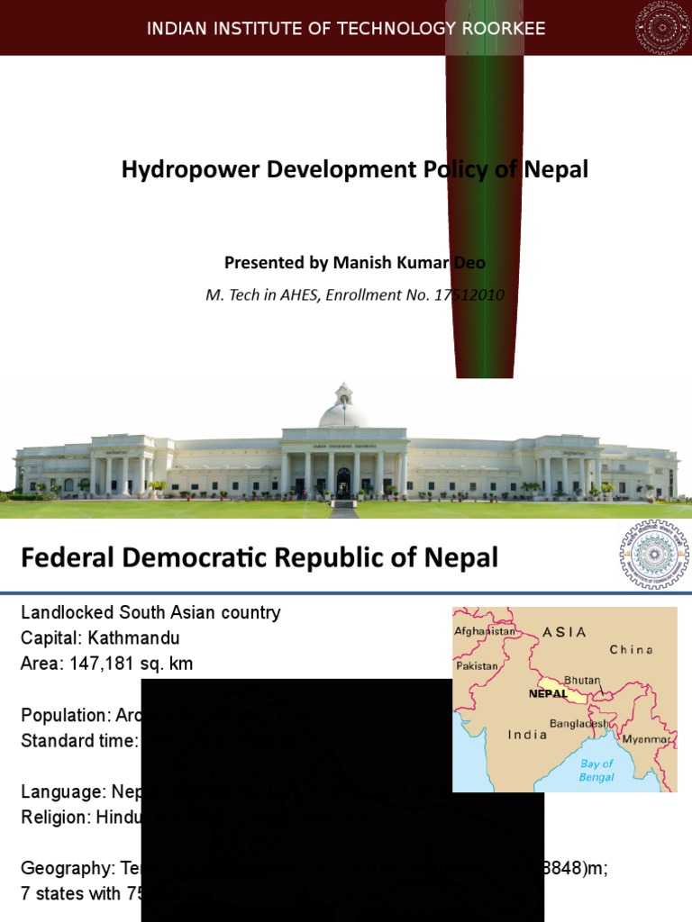 Hydropower Development Policy of Nepal | PDF | Hydroelectricity | Nepal