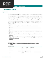 finace ex. dec 2008