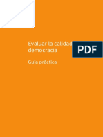 Evaluar La Calidad de La Democracia Guia Practica PDF