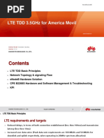 HUAWEI LTE TDD Training PDF