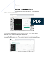 Online Takmicenje Uputstva PDF