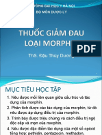 (DUOC LY) Bai 5 - Thuoc Giam Dau Loai Morphin - THS Duong