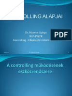 DR Majoros Gyorgy Controlling Alapjai