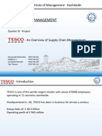 Study of TESCO Supply Chain PDF